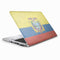 Ecuador Flag Distressed HP Elitebook Skin
